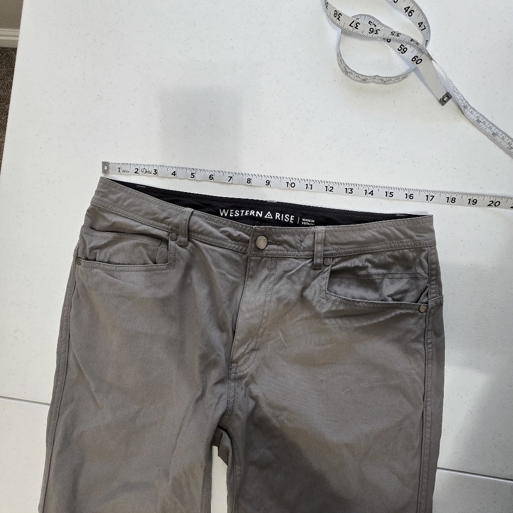 Western Rise Evolution Pant Slim Gray Men's 33 - Picture 7 of 13